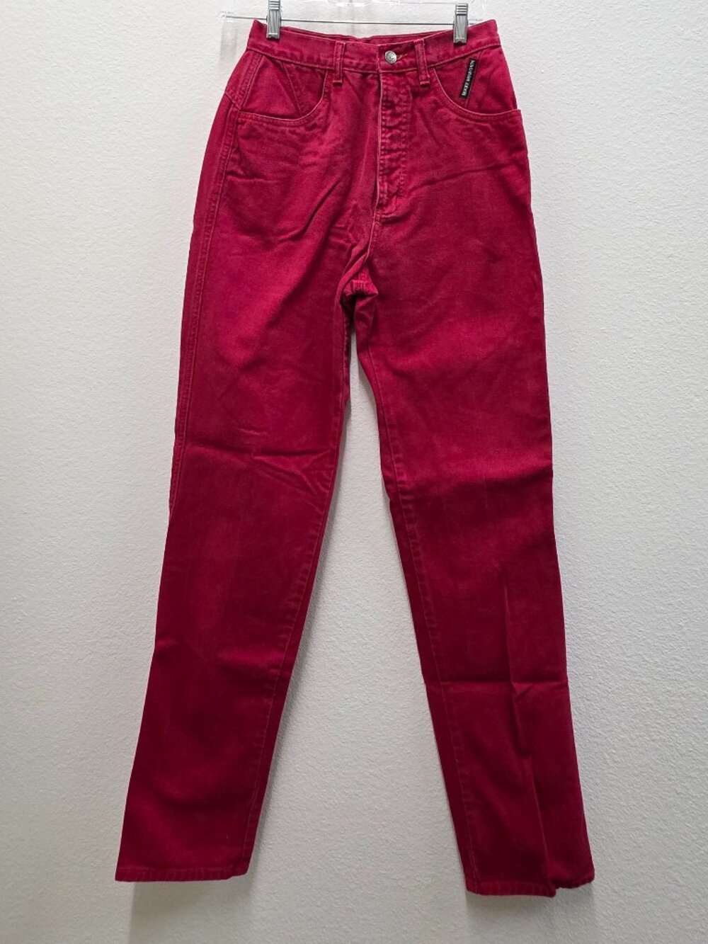 VTG Rocky Mountain Jeans Womens Size 7/8 Red Western Rockies